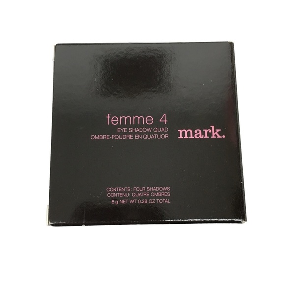 mark. Femme 4 Eye Shadow Quad Palette 4 Full Size I-mark. Eyeshadows Avon RARE - Picture 4 of 6